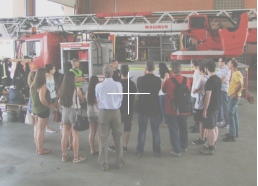 Visit to the Fire Station of Alcalá de Henares - Summer Course 2016 "Fires: Research and analysis"